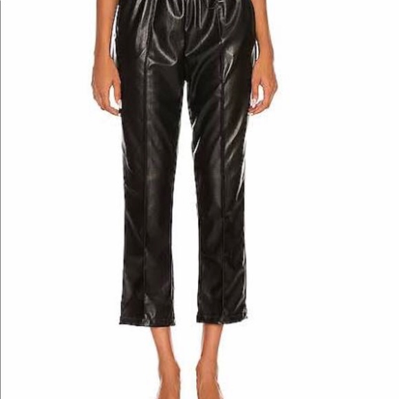 Jonathan Simkhai Tay Stretch Vegan Leather Pant